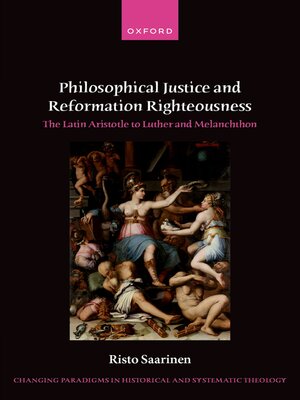 cover image of Philosophical Justice and Reformation Righteousness